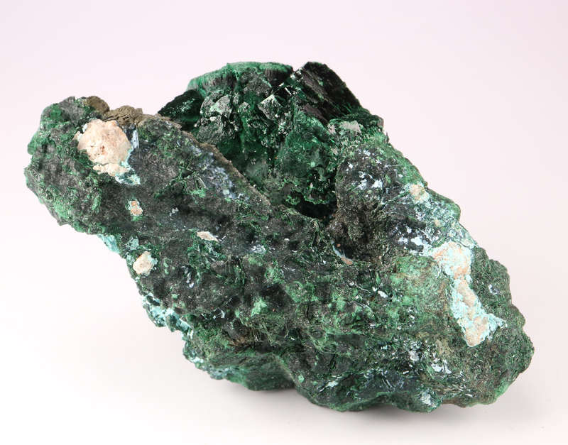 Malachite and Kolwezite Cluster, Mashamba West Mine, DRC