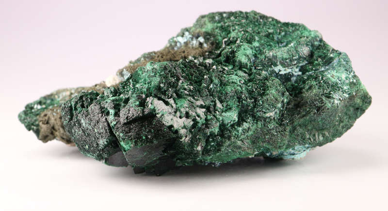Malachite and Kolwezite Cluster, Mashamba West Mine, DRC