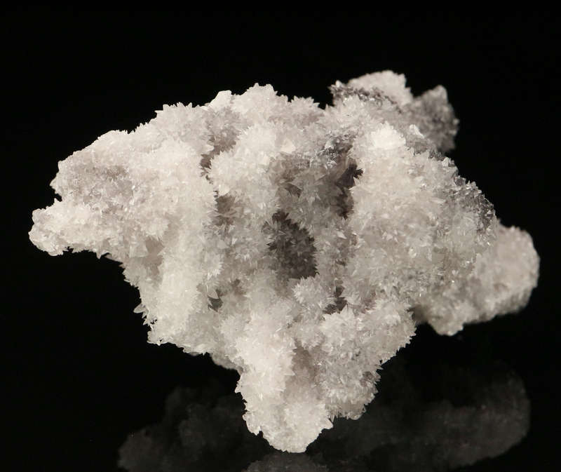Calcite on Quartz, "N'Chwaning II Mine, Kalahari Manganese Field, Northern Cape, South Africa "