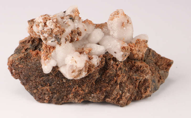 Calcite on Andradite on Matrix, N'Chwaning II, Northern Cape, South Africa