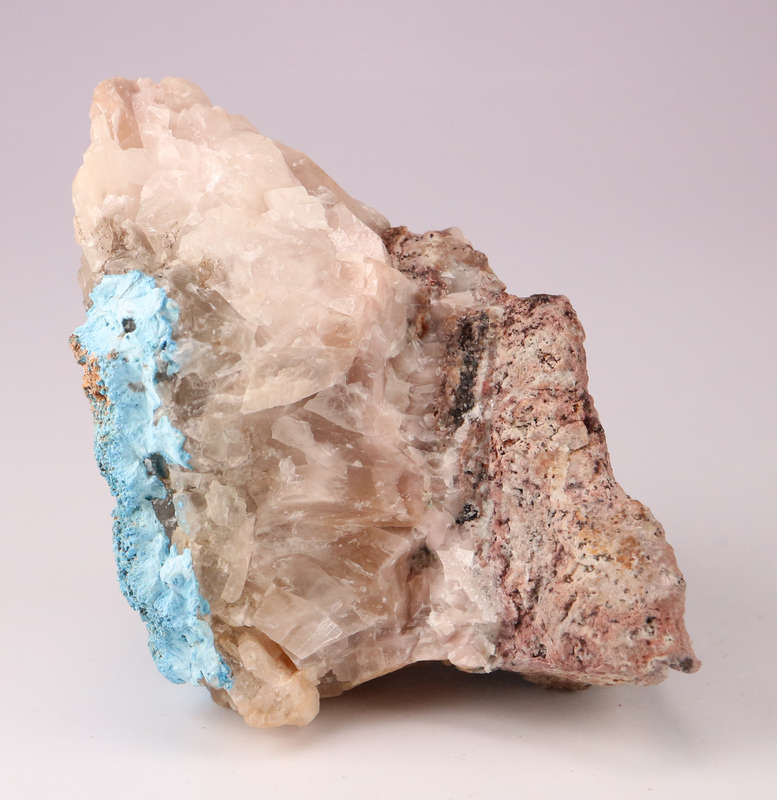 Shattuckite on Matrix, Tantara Mine, DRC