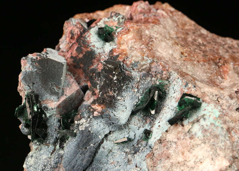 Malachite on Matrix, Mashamba West Mine, DRC