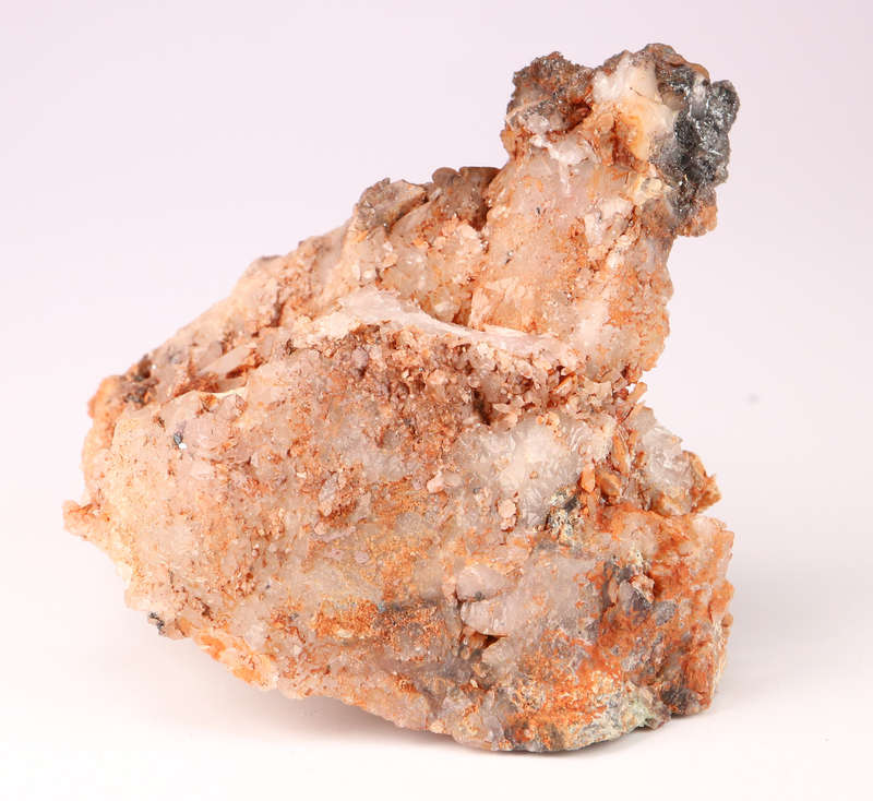 Hematite on Quartz Cluster, Artonvilla Mine, Musina, South Africa