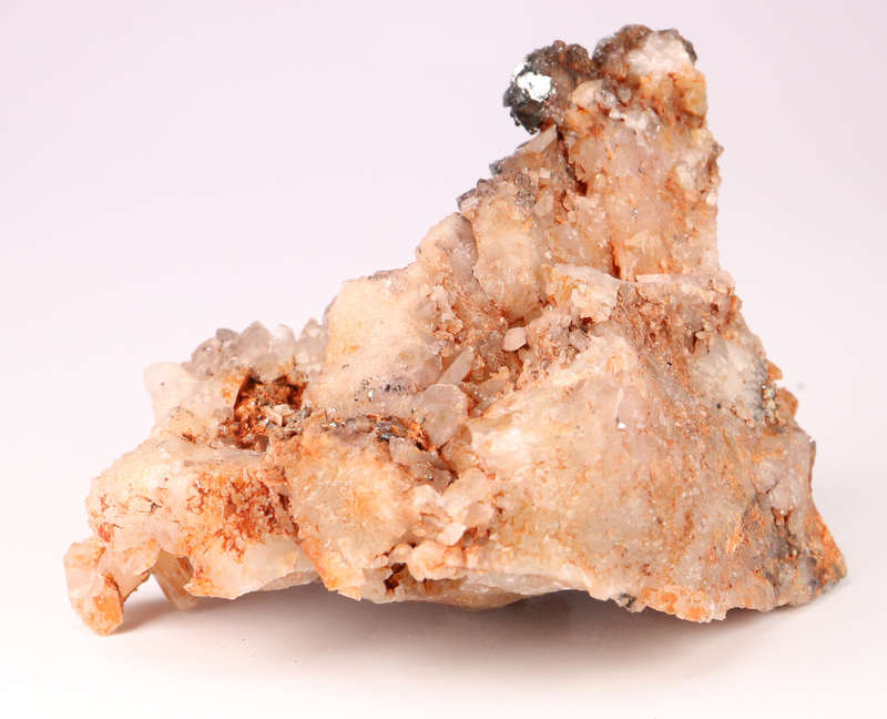 Hematite on Quartz Cluster, Artonvilla Mine, Musina, South Africa