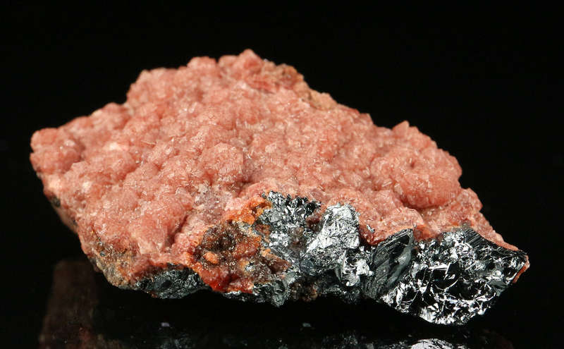 Andradite on Matrix, "N'Chwaning II Mine, Kalahari Manganese Field, Northern Cape, South Africa "