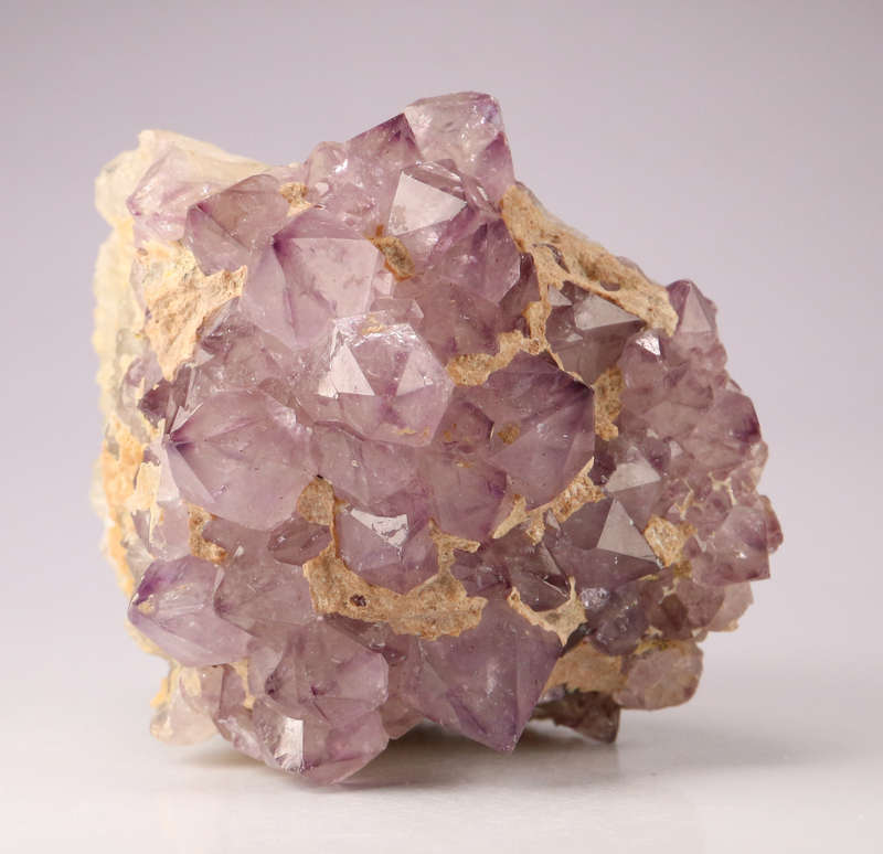 Amethyst Quartz on Matrix, Orange River Area, Northern Cape, South Africa