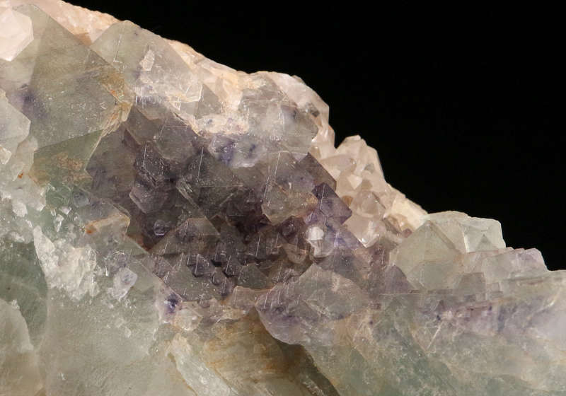 Fluorite on Matrix, Zomba Mnt, Malawi