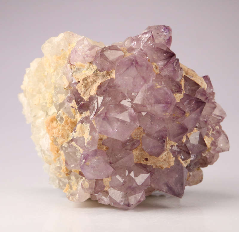 Amethyst Quartz on Matrix, Orange River Area, Northern Cape, South Africa