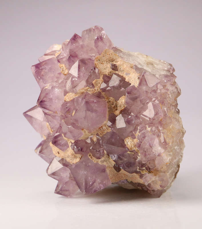 Amethyst Quartz on Matrix, Orange River Area, Northern Cape, South Africa