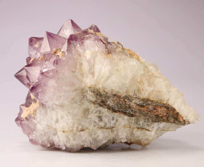 Amethyst Quartz on Matrix, Orange River Area, Northern Cape, South Africa