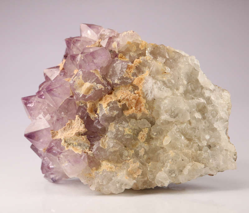 Amethyst Quartz on Matrix, Orange River Area, Northern Cape, South Africa