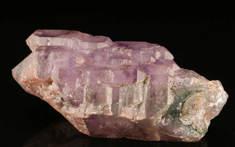 Amethyst Smoky Quartz Cluster, Gobobosebberge Mnt, Namibia