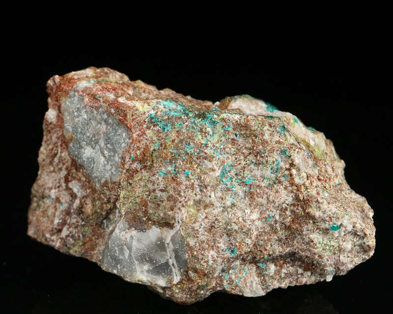 Dioptase on Matrix, Tsumeb Mine, Namibia