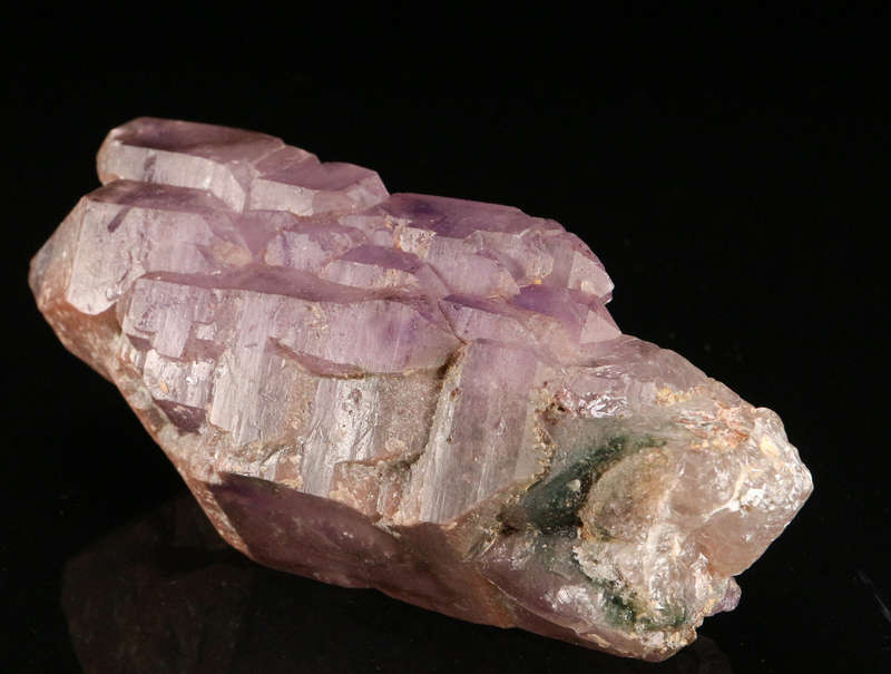 Amethyst Smoky Quartz Cluster, Gobobosebberge Mnt, Namibia