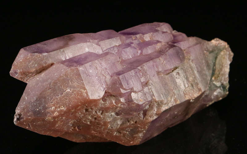 Amethyst Smoky Quartz Cluster, Gobobosebberge Mnt, Namibia