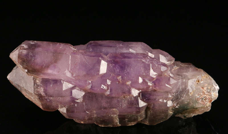 Amethyst Smoky Quartz Cluster, Gobobosebberge Mnt, Namibia