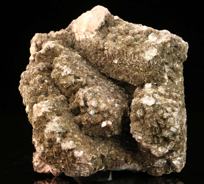 Muscovite on Fluorite, Erongo Mnt, Erongo Region, Namibia.