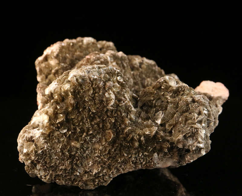 Muscovite on Fluorite, Erongo Mnt, Erongo Region, Namibia.