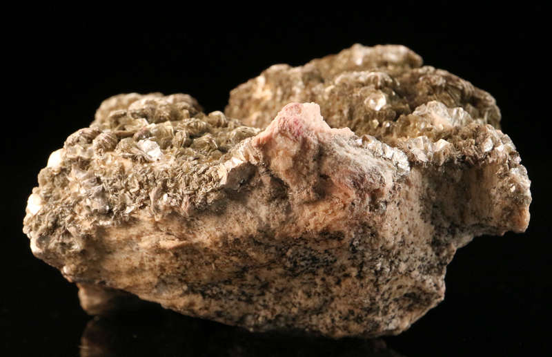 Muscovite on Fluorite, Erongo Mnt, Erongo Region, Namibia.