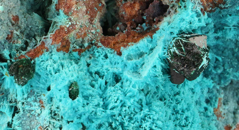 Malachite & Chrysocolla, Tenke Fungurume, DR Congo