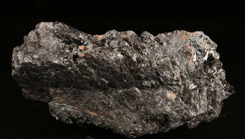 Hematite & Gaudefroyite on Matrix,"N'Chwaning II Mine, Kalahari Manganese Field, Northern Cape, Sout