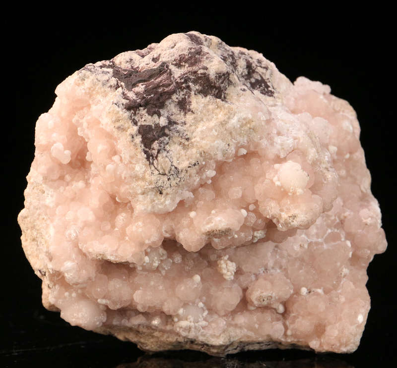 Calcite on Manganoan Calcite Cluster, N'Chwaning II, Northern Cape, South Africa
