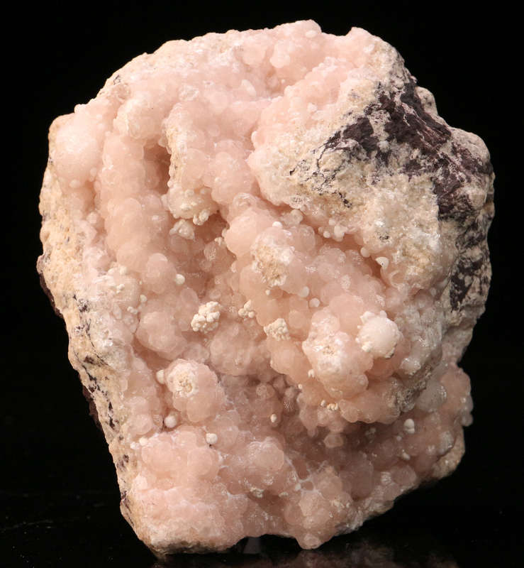 Calcite on Manganoan Calcite Cluster, N'Chwaning II, Northern Cape, South Africa
