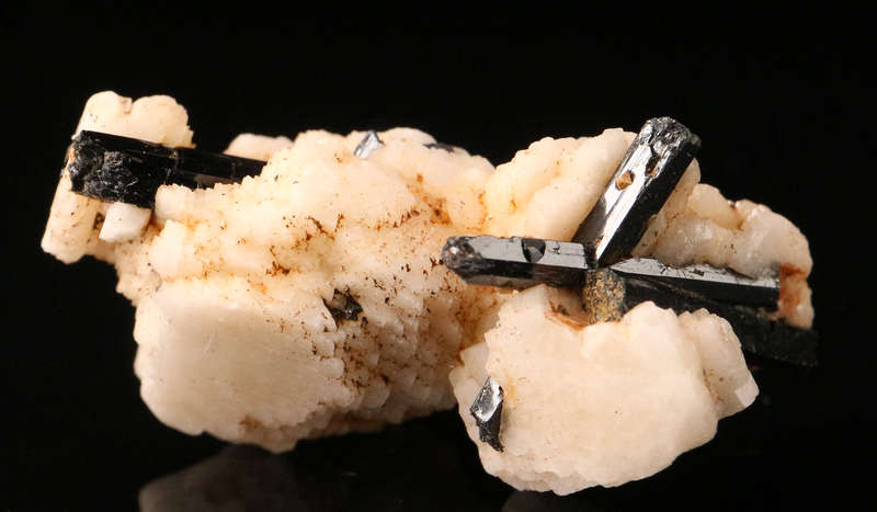 Aegirine on Orthoclase, Zomba Mnt, Malawi