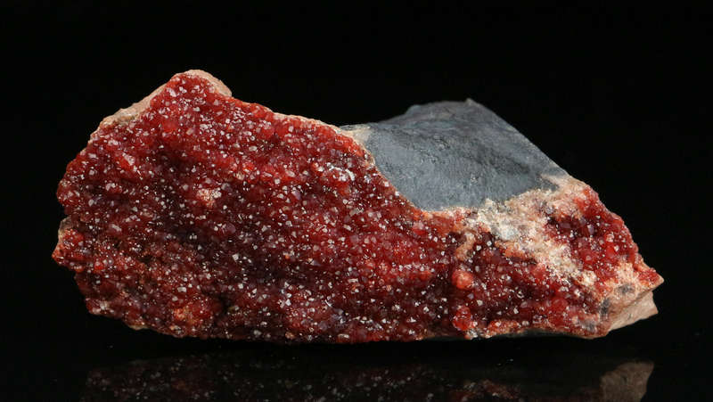 Andradite on Matrix, "N'Chwaning II Mine, Kalahari Manganese Field, Northern Cape, South Africa "