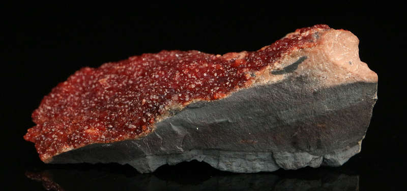 Andradite on Matrix, "N'Chwaning II Mine, Kalahari Manganese Field, Northern Cape, South Africa "