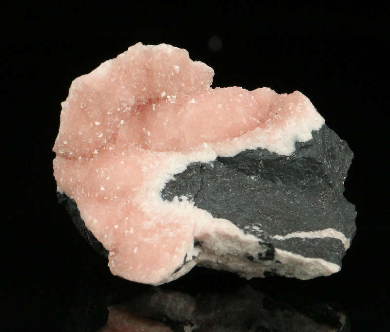 Rhodochrosite on Matrix,"N'Chwaning II Mine, Kalahari Manganese Field, Northern Cape, South Africa "