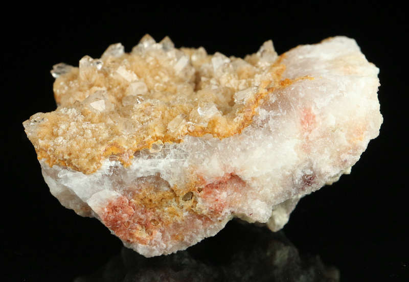 Calcite on Goethite incl Calcite,"N'Chwaning II Mine, Kalahari Manganese Field, Northern Cape, South