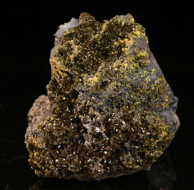 Sturmanite on Matrix, N'Chwaning II, Northern Cape, South Africa