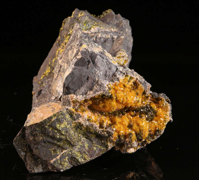 Sturmanite on Matrix, N'Chwaning II, Northern Cape, South Africa