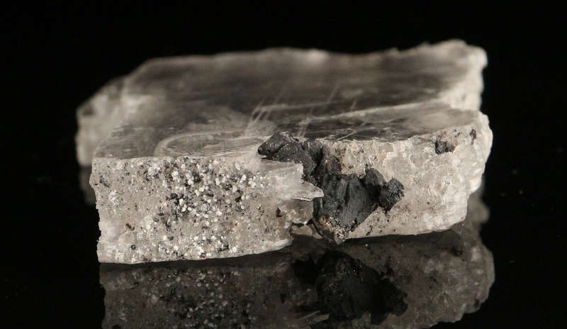 Gypsum, "N'Chwaning II Mine, Kalahari Manganese Field, Northern Cape, South Africa "