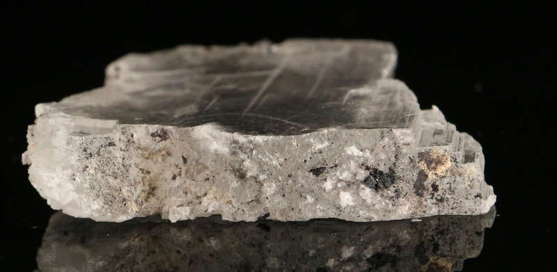 Gypsum, "N'Chwaning II Mine, Kalahari Manganese Field, Northern Cape, South Africa "