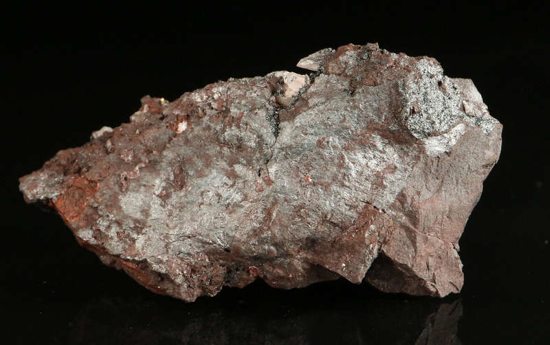 Calcite, Pyrite on Matrix,"N'Chwaning II Mine, Kalahari Manganese Field, Northern Cape, South Africa