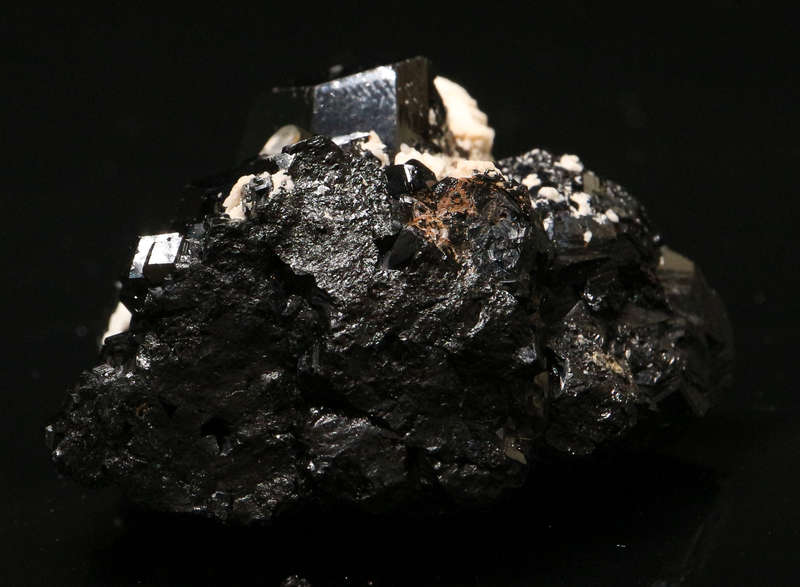 Schorl Cluster, Erongo Mnt Region, Namibia