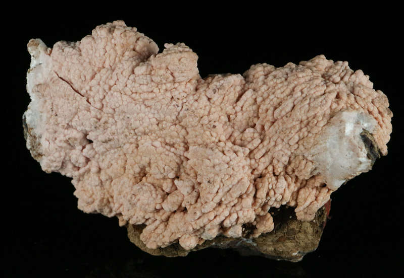 Rhodochrosite & Gageite,"N'Chwaning II Mine, Kalahari Manganese Field, Northern Cape, South Africa "