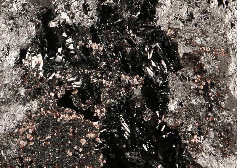 Hematite on Matrix, "N'Chwaning II Mine, Kalahari Manganese Field, Northern Cape, South Africa "