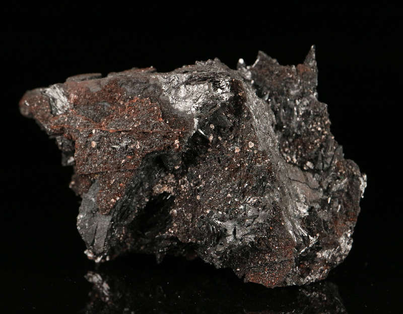 Hematite on Matrix, "N'Chwaning II Mine, Kalahari Manganese Field, Northern Cape, South Africa "