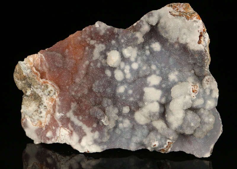 Quartz on Smithsonite, Skorpion Mine, Karas Region, Namibia