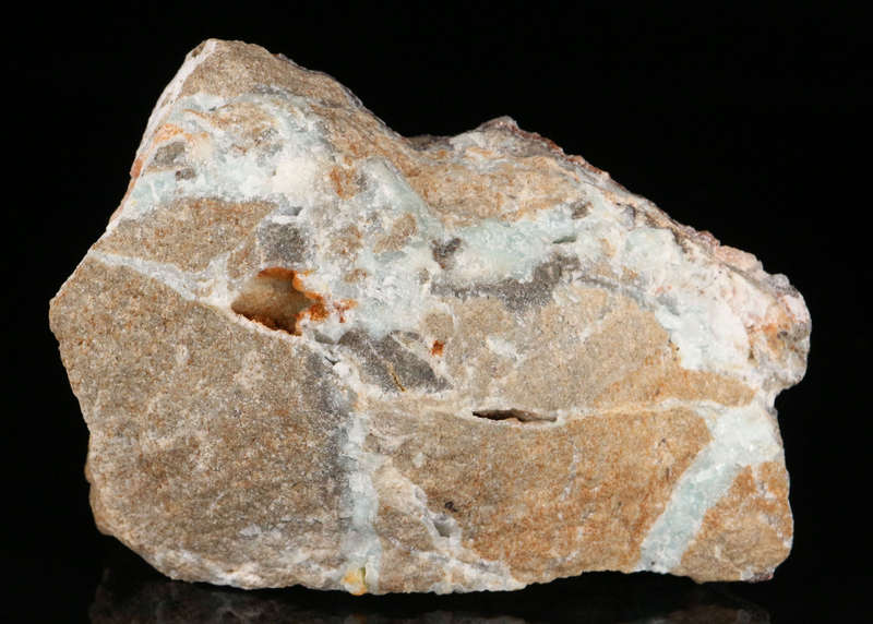 Quartz on Smithsonite, Skorpion Mine, Karas Region, Namibia