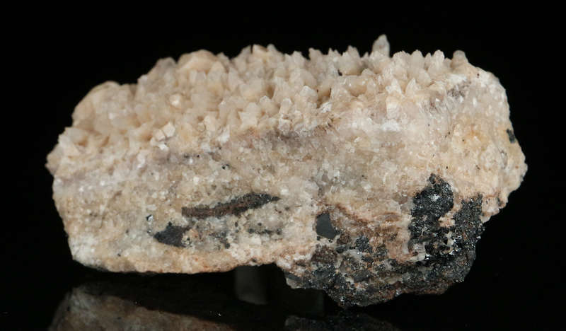 Calcite Cluster, "N'Chwaning II Mine, Kalahari Manganese Field, Northern Cape, South Africa "