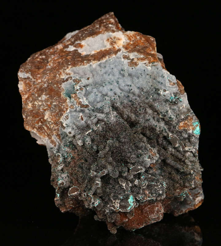 Quartz & Chrysocolla, Skorpion Mine, Karas Region, Namibia