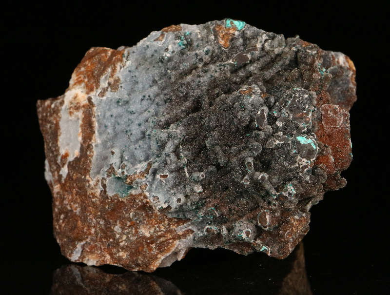 Quartz & Chrysocolla, Skorpion Mine, Karas Region, Namibia