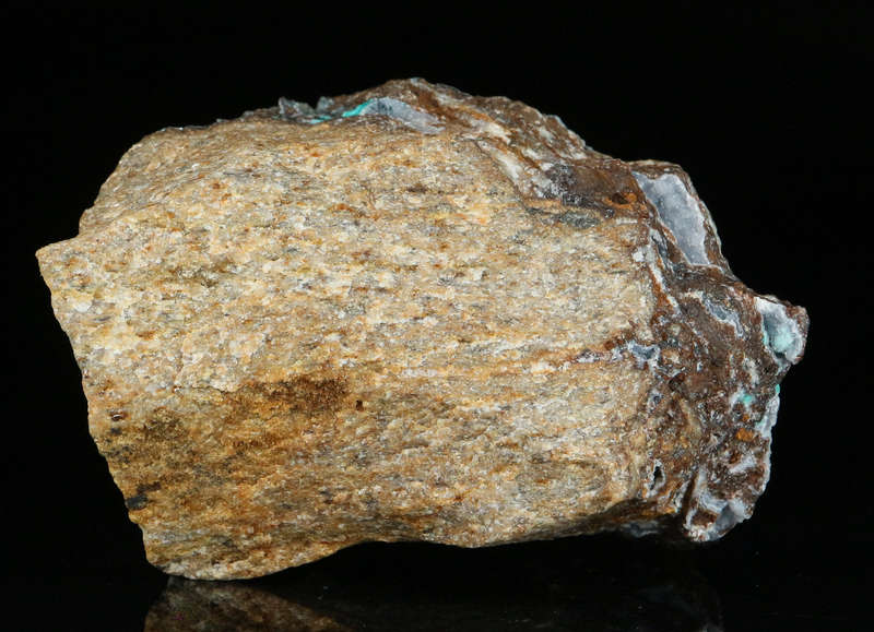 Quartz & Chrysocolla, Skorpion Mine, Karas Region, Namibia