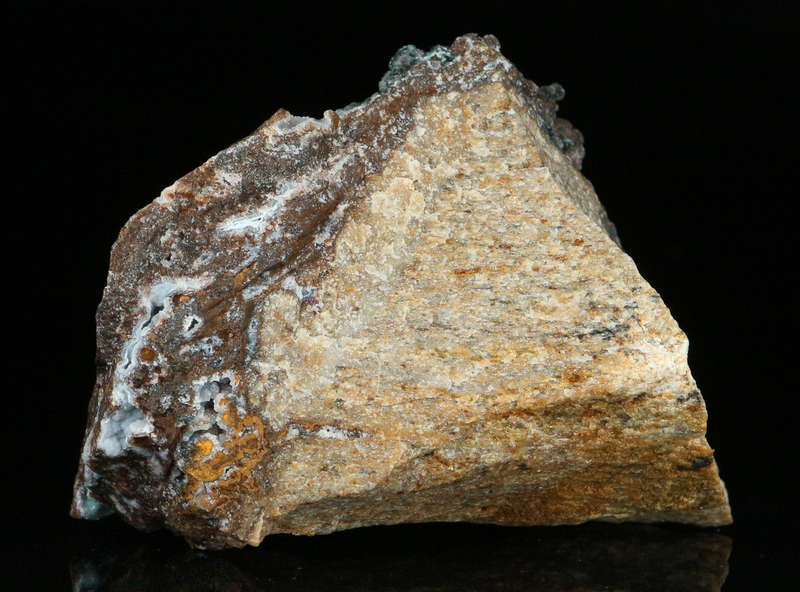 Quartz & Chrysocolla, Skorpion Mine, Karas Region, Namibia