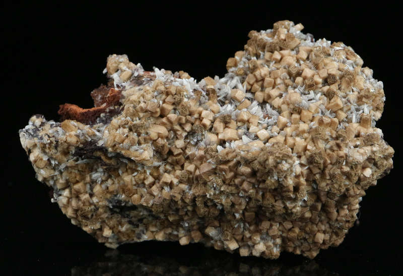 Olmiite, Bultfonteinite on Matrix,"N'Chwaning II Mine, Kalahari Manganese Field, Northern Cape, Sout