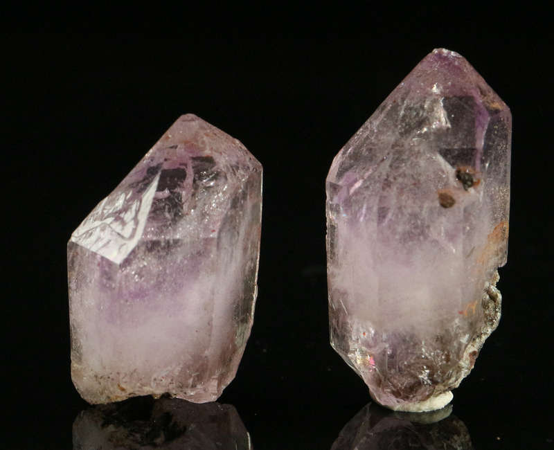 Amethyst Quartz Pair, Gobobosebberge Mnt, Namibia